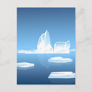 Carte Postale Beauté d'iceberg