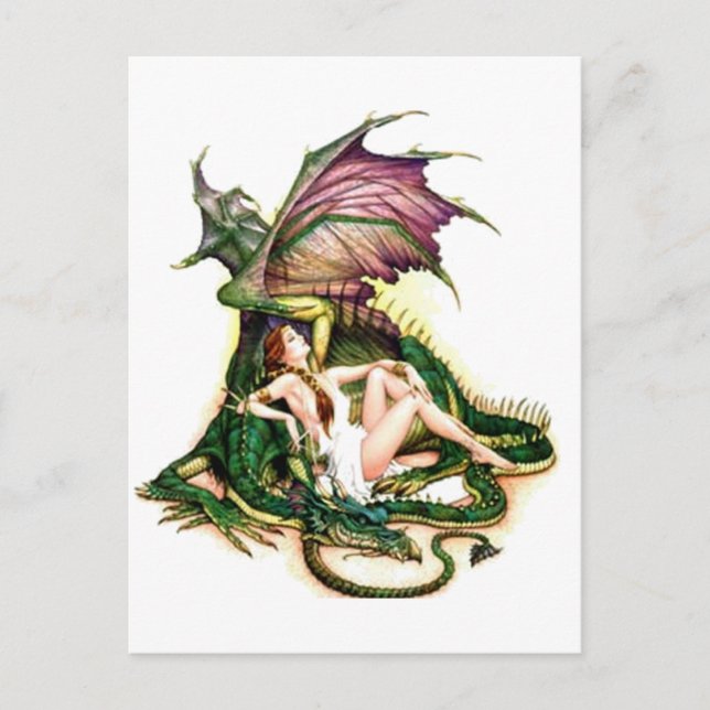 Carte Postale Beauté dormante (Devant)