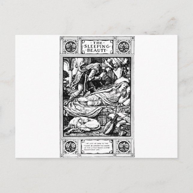 Carte Postale beauté du sommeil (Devant)