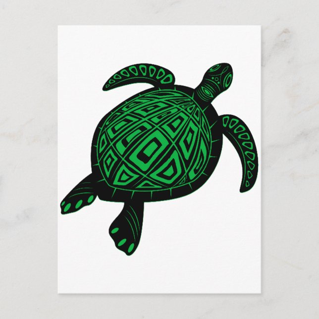 CARTE POSTALE BEAUTÉ DU VERT (Devant)