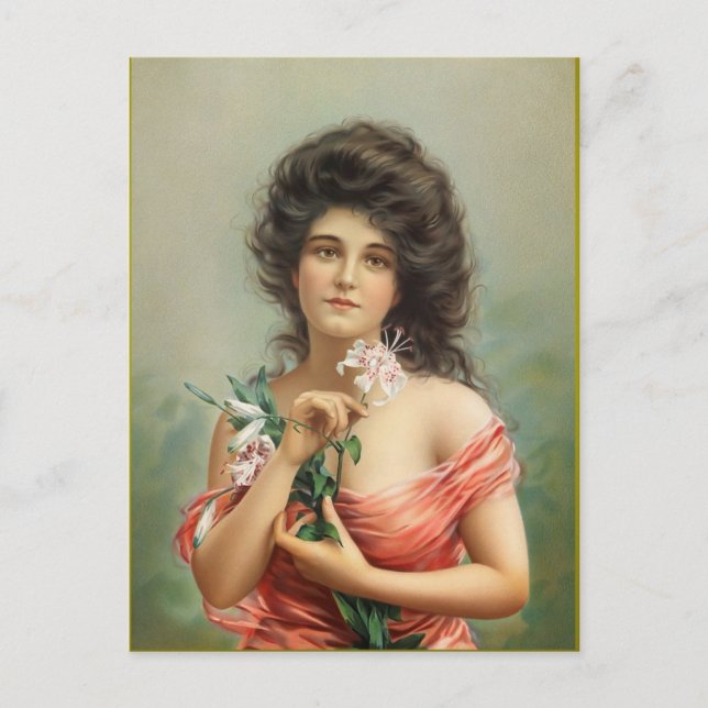 Carte postale Beauté Edwardian (Devant)