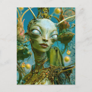 Carte Postale Beauté extraterrestre - Freepa