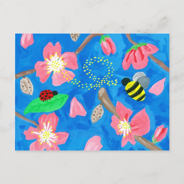 Carte Postale Beauté florissante (Devant)