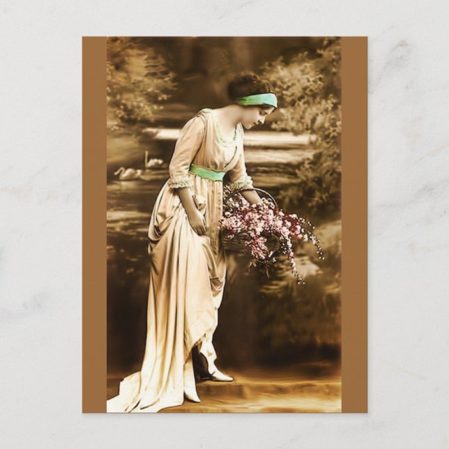 Carte Postale Beauté vintage VII (Devant)