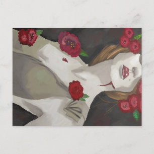 Carte Postale Beauté zombifiée