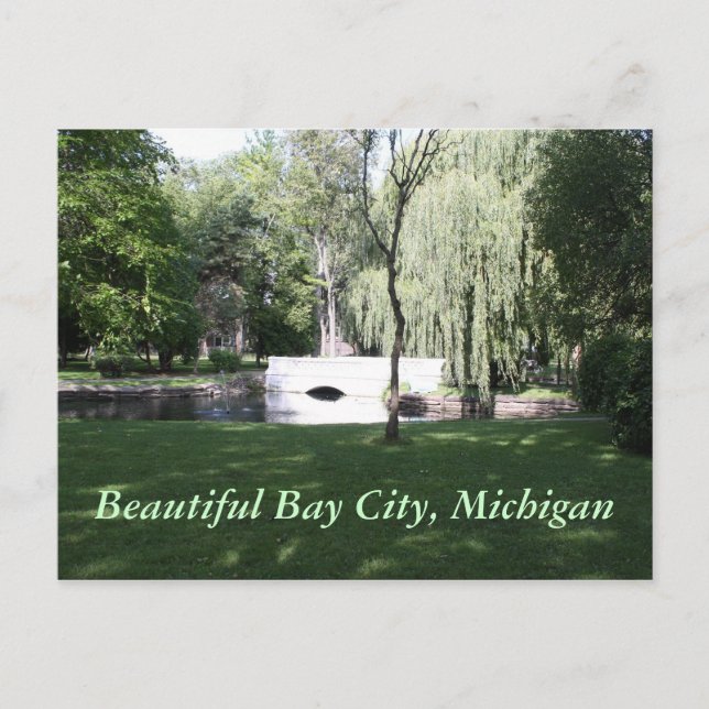 Carte Postale Beautiful Bay City, Michigan (Devant)