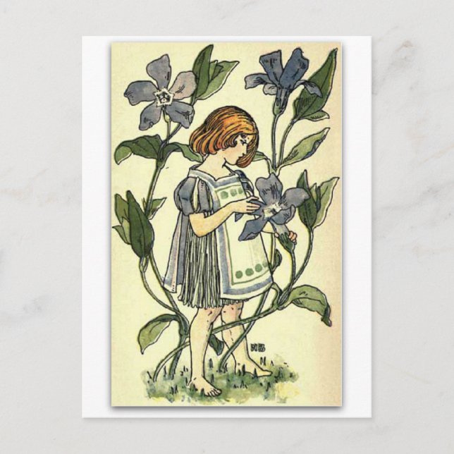 Carte Postale Beautitiful Periwinkle par NELLIE BENSON (Devant)