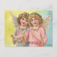 Beaux anges de l'ère victorienne avec des ailes