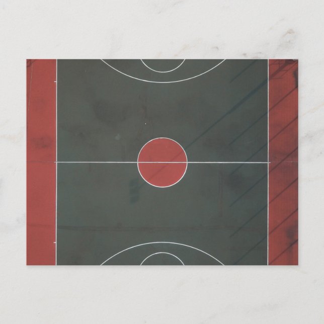 Carte Postale Beaux-arts de basketball (Devant)