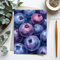 Beaux Bleuets | Peinture de Fruits