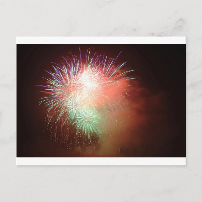 CARTE POSTALE BEAUX FEU (Devant)