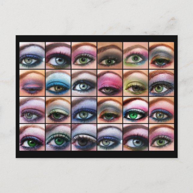 Carte Postale Beaux yeux (Devant)