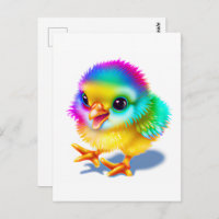 Bébé coloré poulet