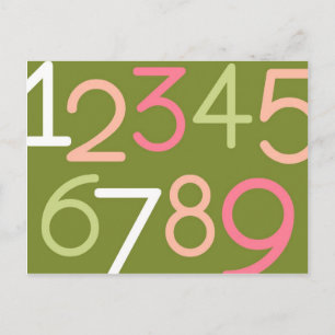 Carte Postale Bébé contemporain   Nombre II