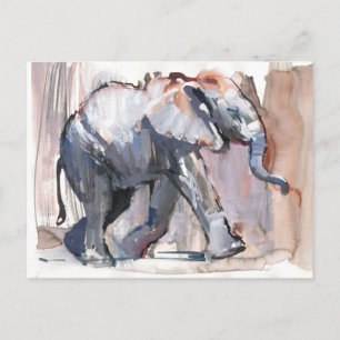 Carte Postale Bébé éléphant 2012