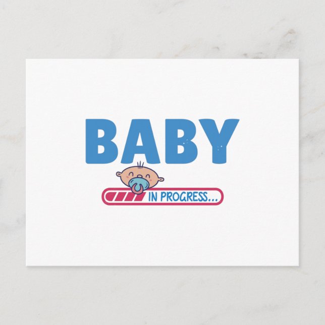 Carte Postale Bébé en cours (Devant)