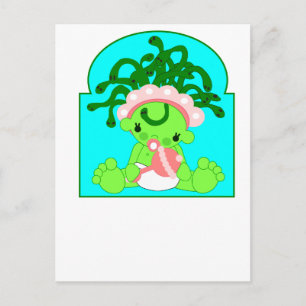 Carte Postale Bébé Medusa