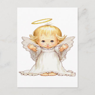 Carte Postale Bébé mignon Angel