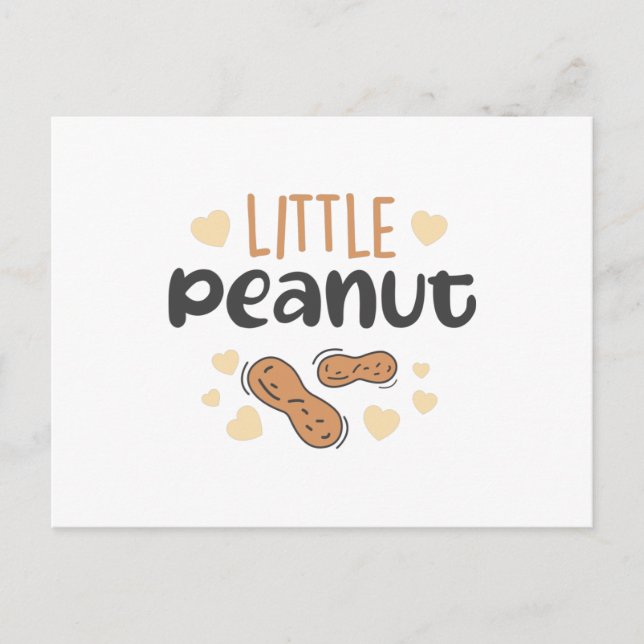 Carte Postale Bébé petite cacahuète (Devant)
