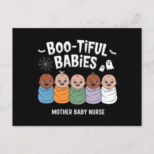 Carte Postale Bébés Bootiful Infirmière Mère Bébé Halloween