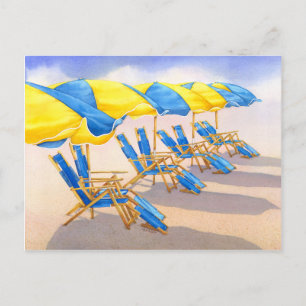 Carte Postale Beckoning Beachbrellas