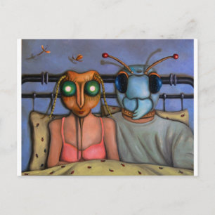 Carte Postale Bed Bugs