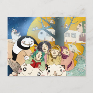 Carte Postale Bed time Story 2013