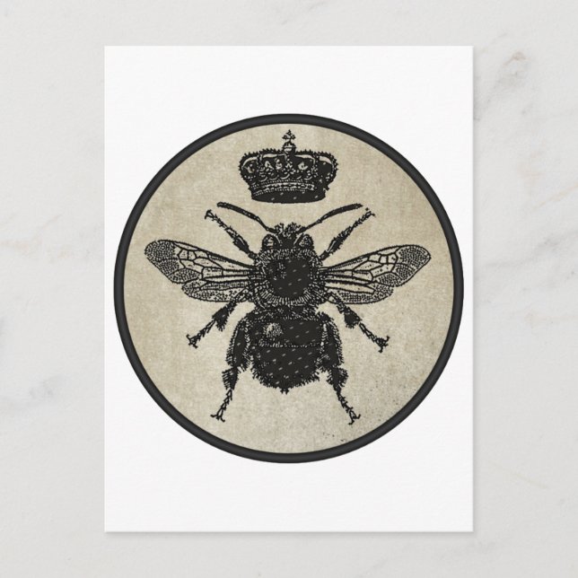 Carte Postale Bee impériale (Devant)