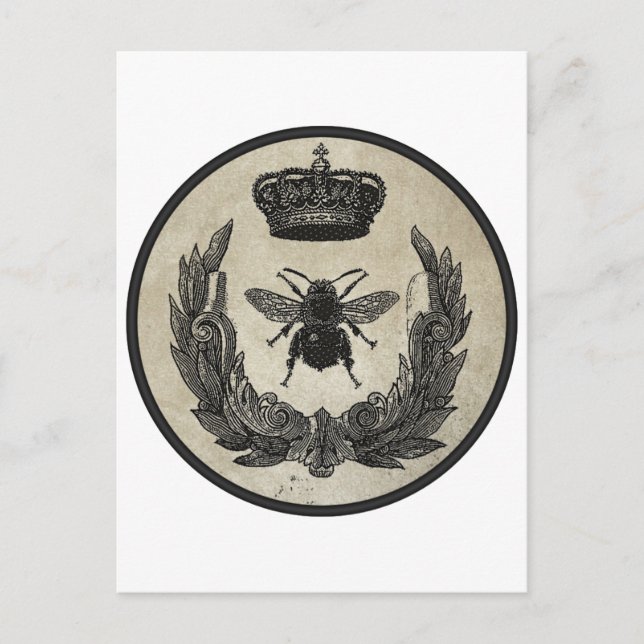 Carte Postale Bee impériale (Devant)