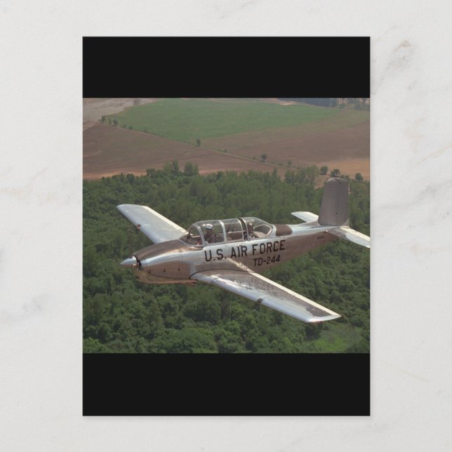 Carte Postale Beechcraft, T-34, 1953_Classic Aviation (Devant)