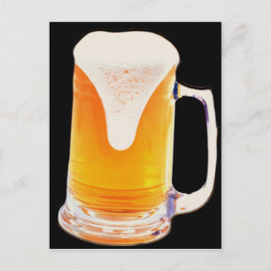 Carte Postale Beer Mug