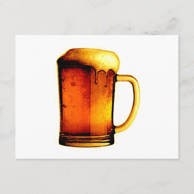 Carte Postale Beer Mug (Devant)