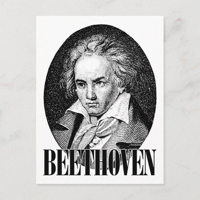 Carte Postale Beethoven (Devant)