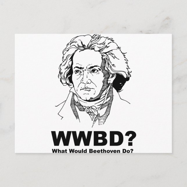 Carte Postale Beethoven (Devant)