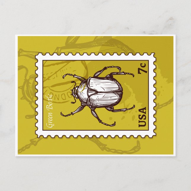 Carte Postale Beetle (Devant)