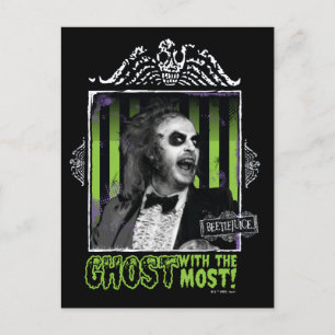 Carte Postale Beetlejuice   "Ghost With The Most" Portrait