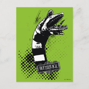 Carte Postale Beetlejuice   Sandworm Illustration