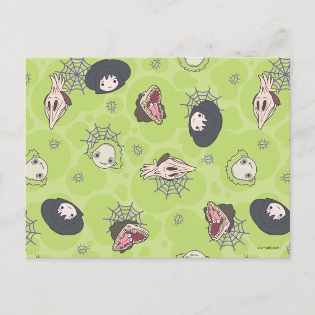 Carte Postale Beetlejus | Cute Chibi Toss Motif (Devant)
