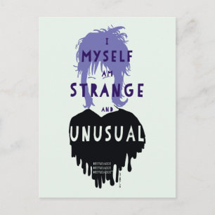 Carte Postale Beetlejus   Lydia Graphisme "étrange et inhabituel