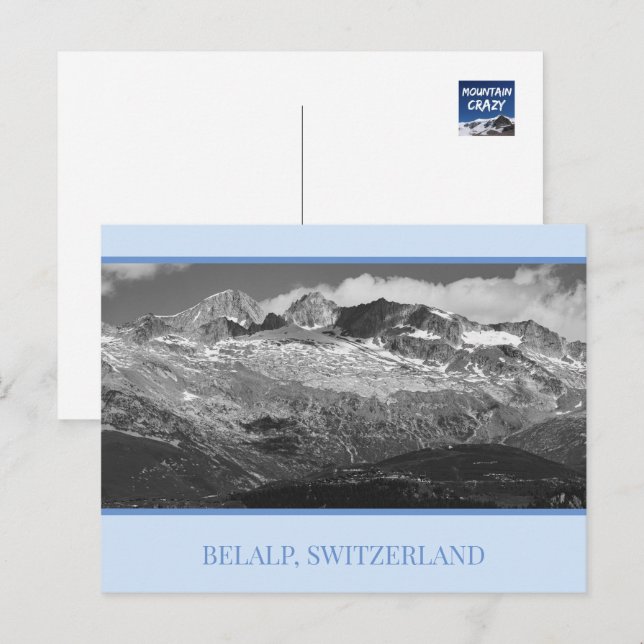 Carte Postale Belalp et Hohstock, Suisse (Devant / Derrière)