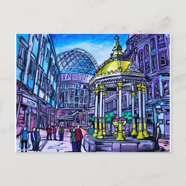 Carte Postale Belfast - Victoria Carré (Devant)