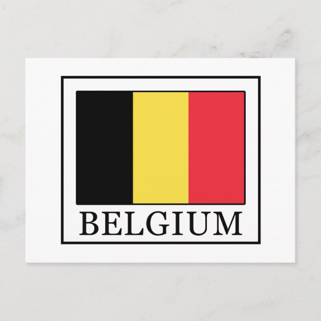 Carte Postale Belgique (Devant)