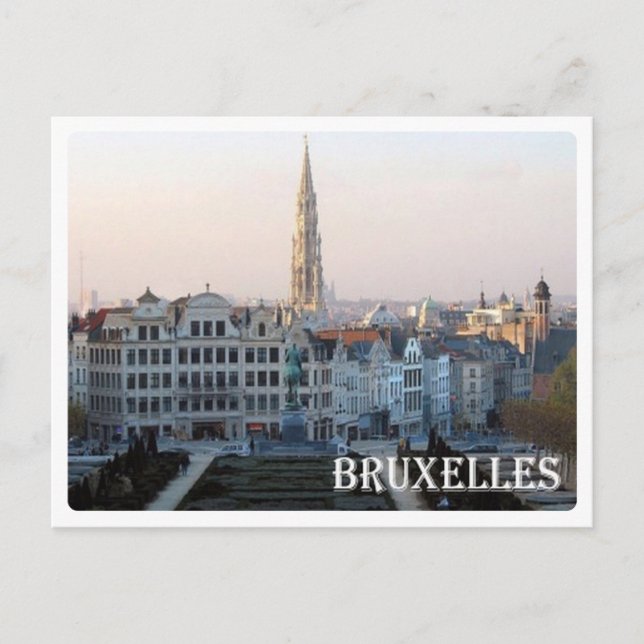 Carte Postale Belgique - Bruxelles (Devant)