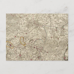 Carte Postale Belgique et Pays-Bas