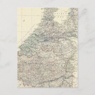 Carte Postale Belgique, Pays-Bas