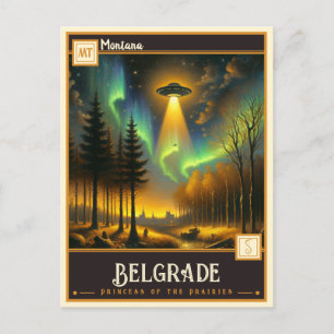Carte Postale Belgrade, Montana   VINTAGE