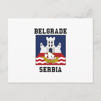 Carte Postale Belgrade Serbie