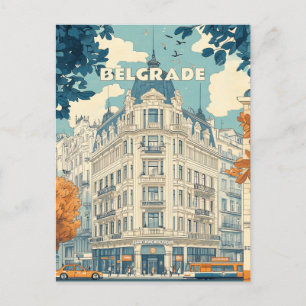 Carte Postale Belgrade Serbie