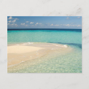 Carte Postale Belize, mer des Caraïbes. Goff Caye, une petite îl