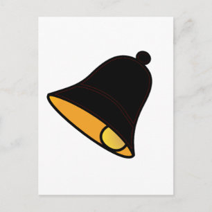 Carte Postale Bell Black Red Left 45 deg Le MUSÉE Zazzle Cadeaux
